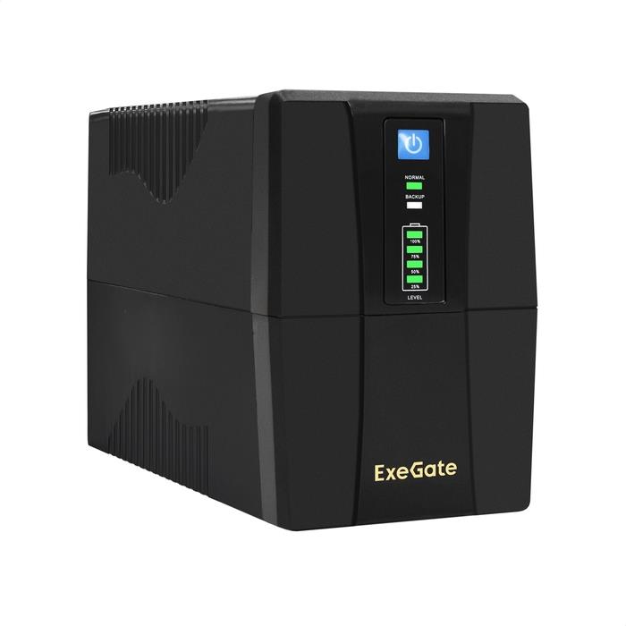ИБП 650VA/360W 2XSCHUKO RJ45 POWER BACK EP285555RUS EXEGATE - оптом у дистрибьютора ELKO
