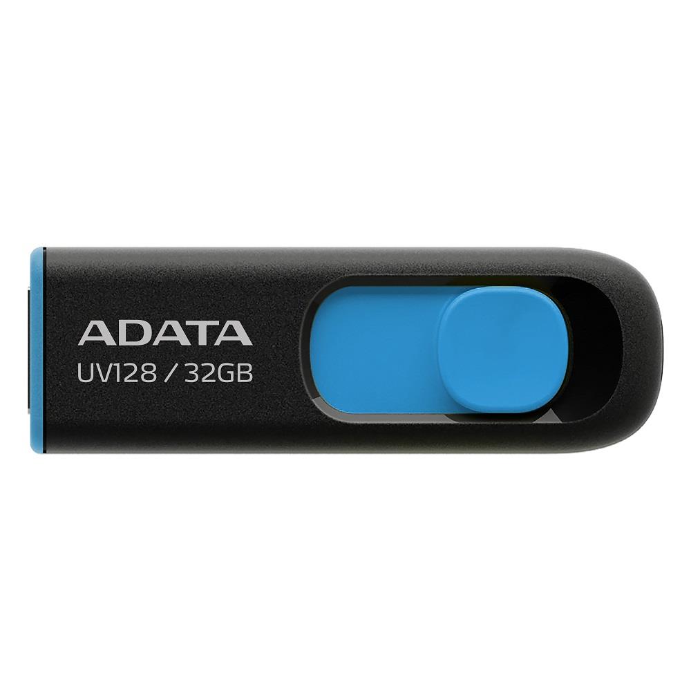 Флэш-накопитель USB3 128GB BLACK AUV128-128G-RBE ADATA - оптом у дистрибьютора ELKO