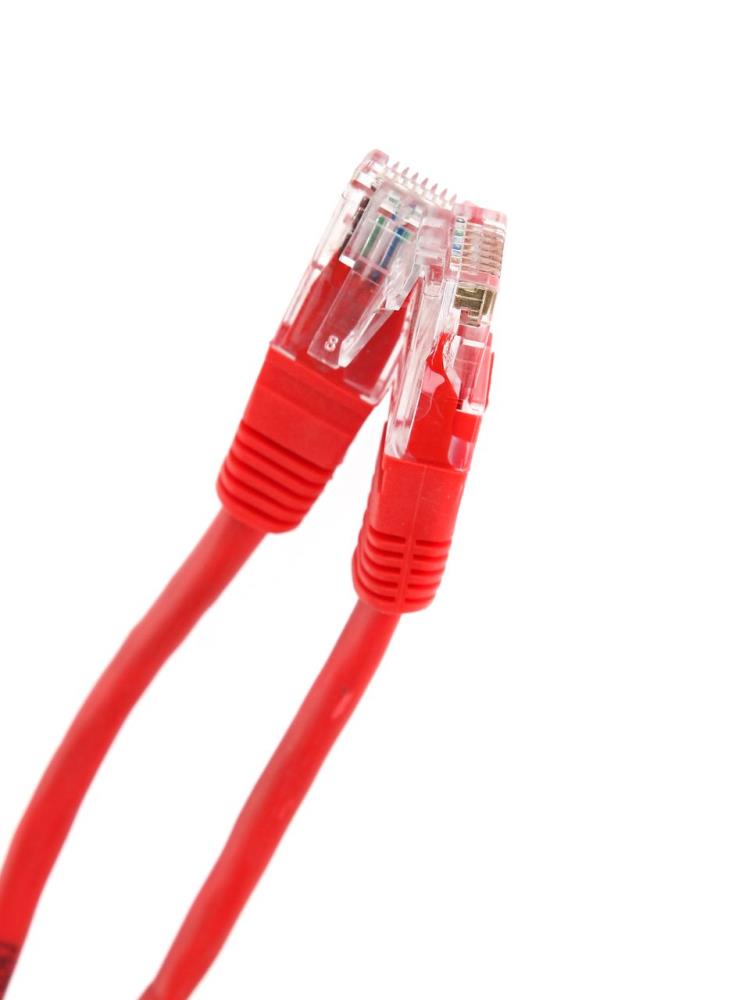 Кабель PATCH CAT5E UTP 1.5M RED NA102-R-1.5M TELECOM - оптом у дистрибьютора ELKO