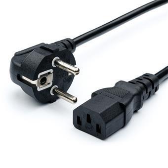 Кабель питания CEE 7/7-C13 1.8M BLACK 00-00024054 GOPOWER - оптом у дистрибьютора ELKO