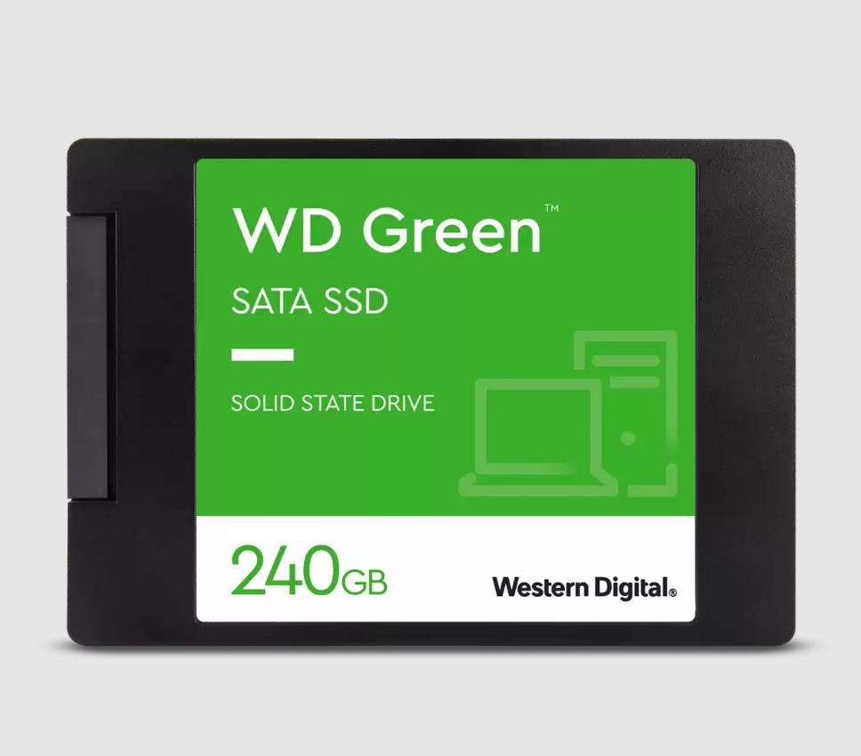 SSD жесткий диск SATA2.5" 240GB SLC GREEN WDS240G3G0A WDC - оптом у дистрибьютора ELKO