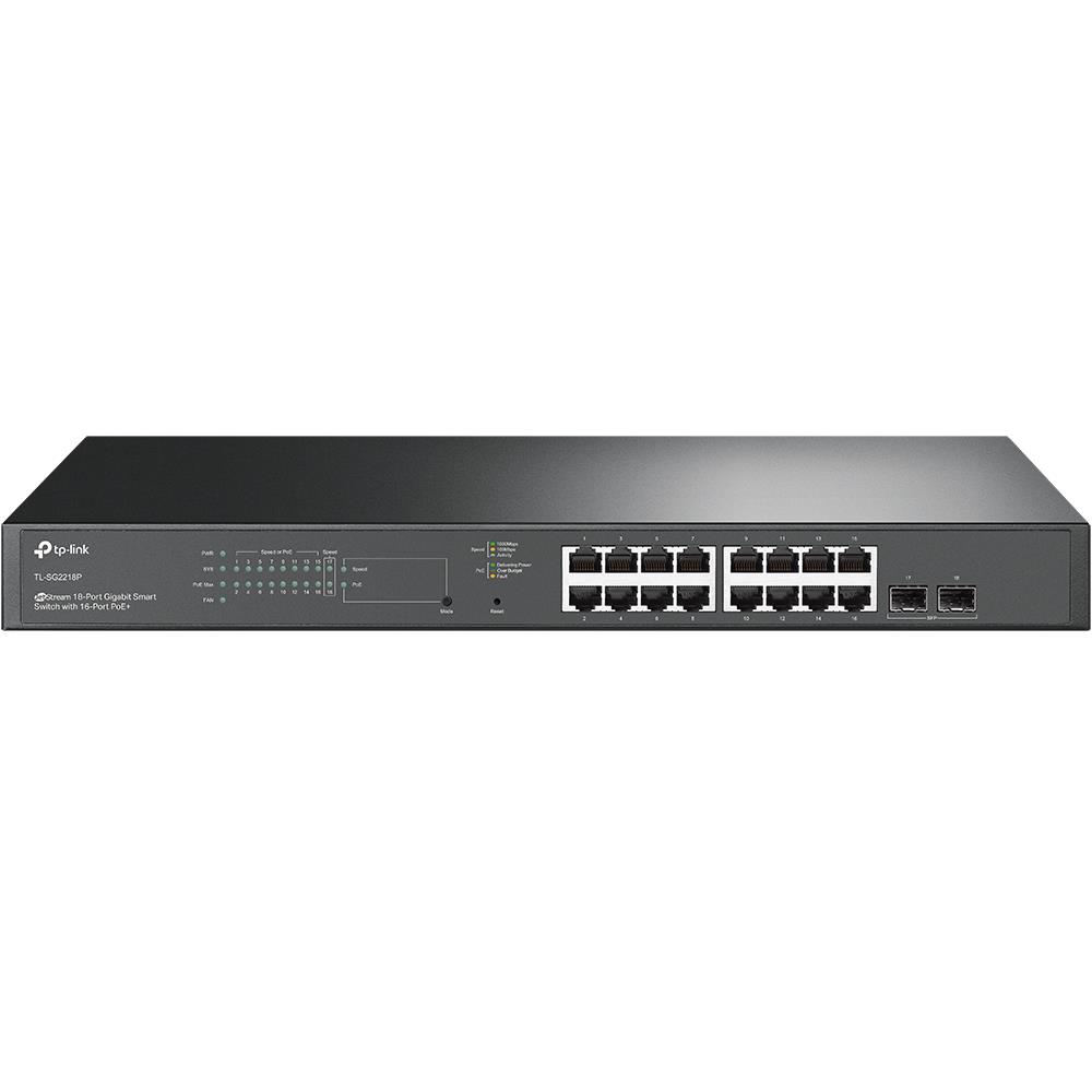 Коммутатор 16PORT 1000M 2 SFP TL-SG2218P TP-LINK - оптом у дистрибьютора ELKO