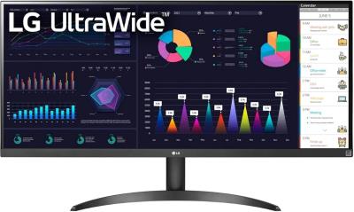 Монитор LG 34" 34WQ500-B Black, 21:9, IPS, 2560x1080, 5ms, 400cd, 100Hz, HDMI, DP - оптом у дистрибьютора ELKO