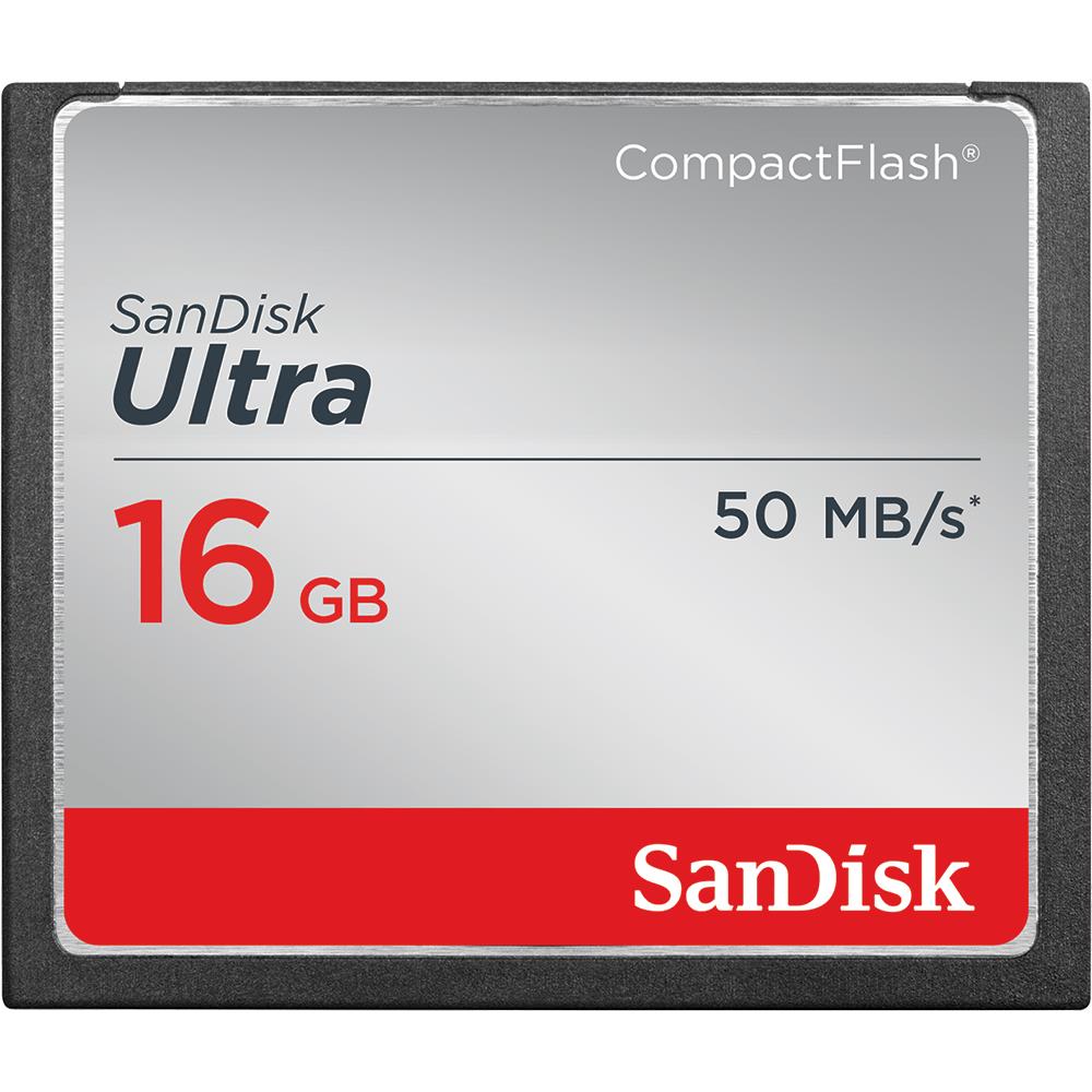 Карта памяти COMPACT FLASH 16GB SDCFHS-016G-G46 SANDISK - оптом у дистрибьютора ELKO