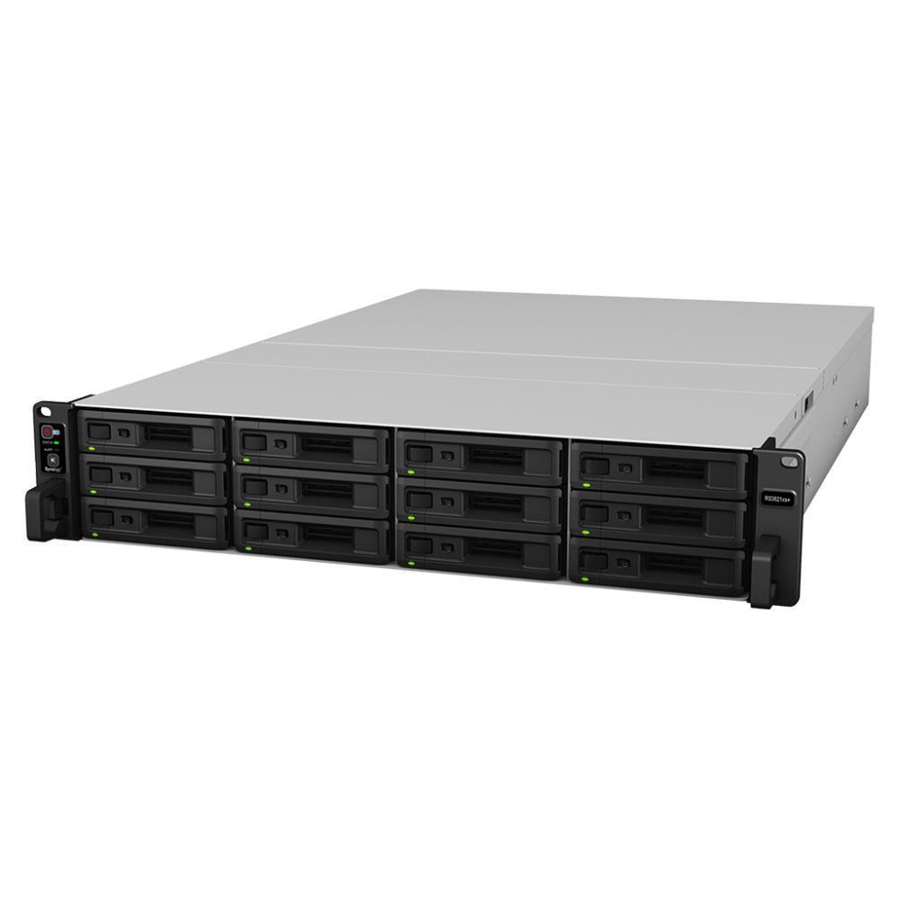 СХД стоечное исполнение 12BAY 2U NO HDD USB3 RS3621XS+ SYNOLOGY - оптом у дистрибьютора ELKO