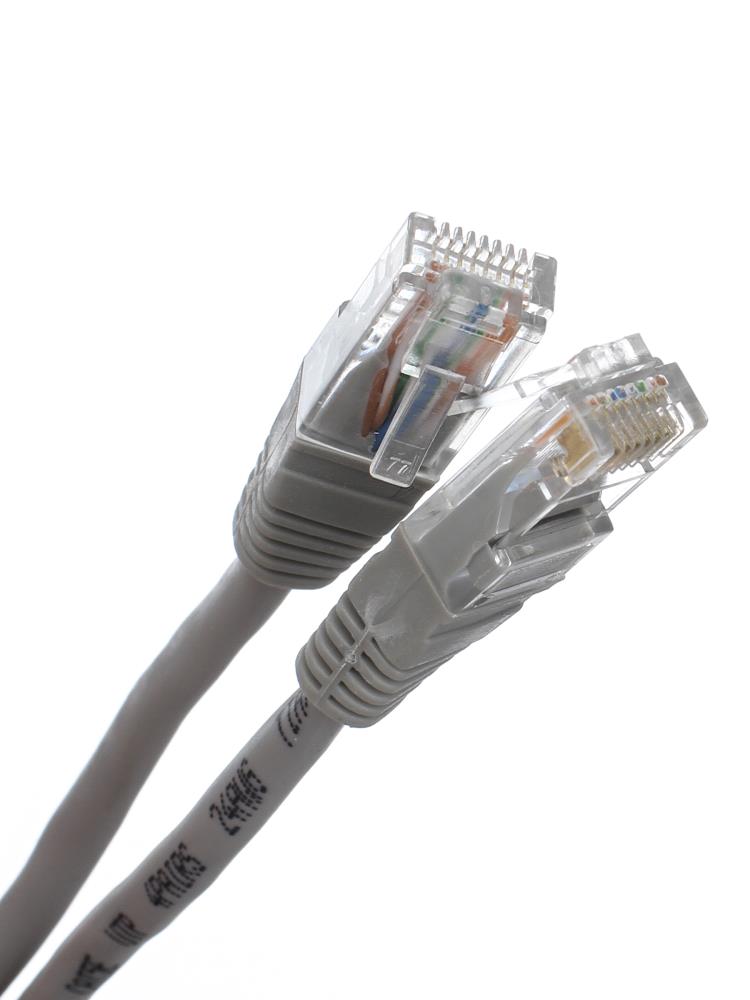Кабель PATCH CAT6 UTP 2M GREY NA102-UTP-C6-2M TELECOM - оптом у дистрибьютора ELKO