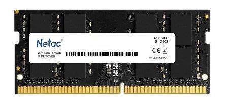 Модуль памяти для ноутбука SODIMM 16GB DDR4-3200 NTBSD4N32SP-16 NETAC - оптом у дистрибьютора ELKO
