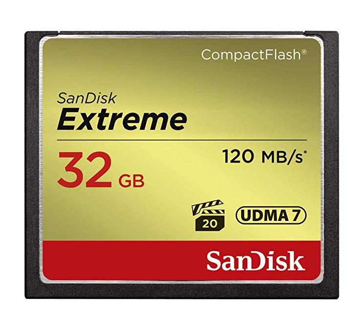 Карта памяти COMPACT FLASH 32GB SDCFXSB-032G-G46 SANDISK - оптом у дистрибьютора ELKO