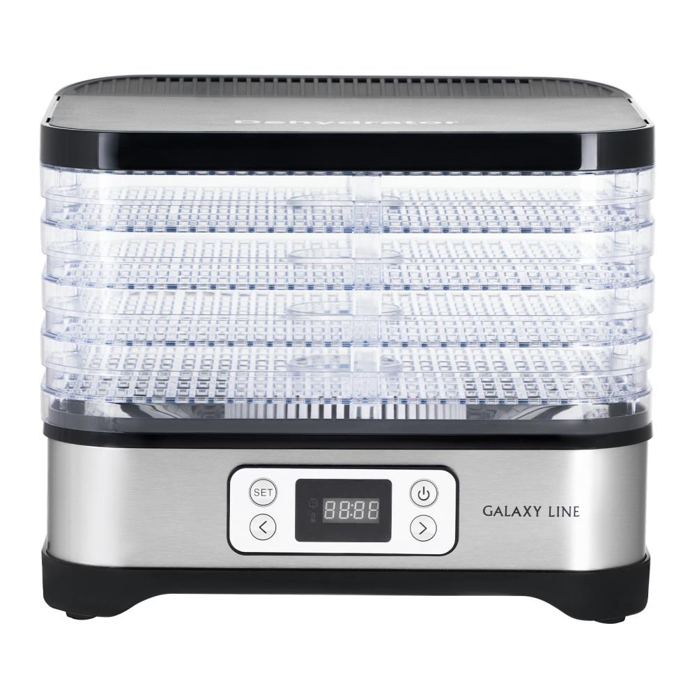 Сушилка для овощей и фруктов 500W LINE GL2640 GRAY GALAXY - оптом у дистрибьютора ELKO