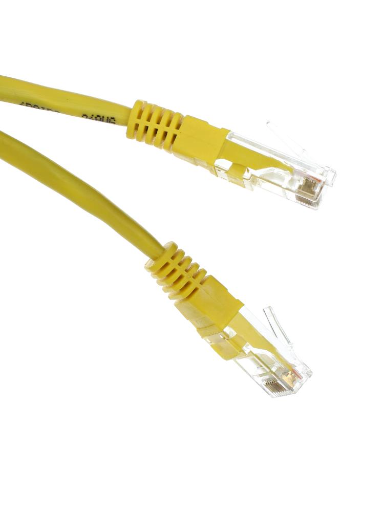Кабель PATCH CAT5E UTP 20M YELLOW NA102-Y-20M TELECOM - оптом у дистрибьютора ELKO