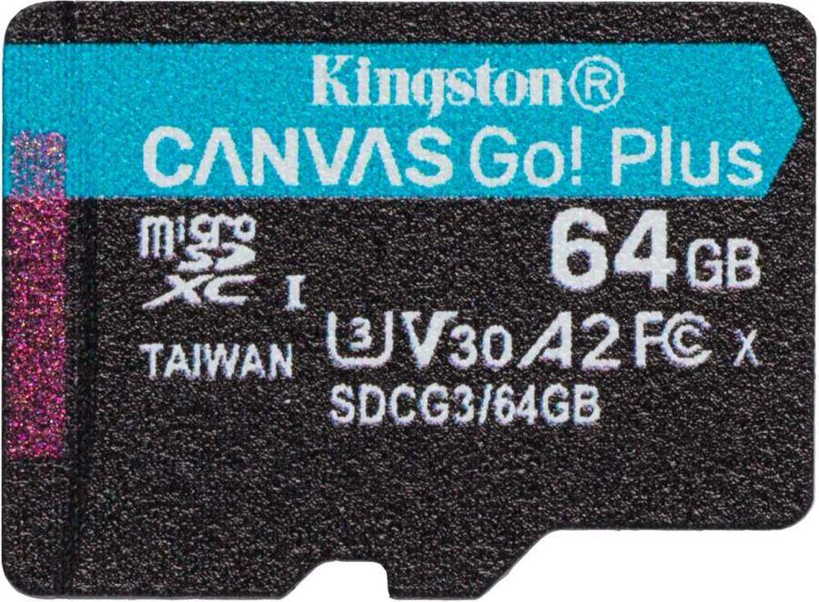 Карта памяти MICRO SDXC 64GB UHS-I SDCG3/64GBSP KINGSTON - оптом у дистрибьютора ELKO