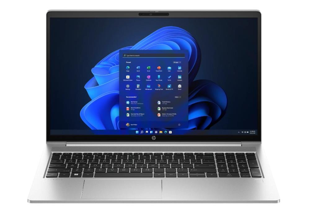 Ноутбук HP ProBook 15.6" 1920x1080/Intel Core i7-1355U/RAM 16Гб/SSD 512Гб/Windows 11 Pro серебристый 1.79 кг 822P5UT 1 - оптом у дистрибьютора ABSOLUTETRADE 