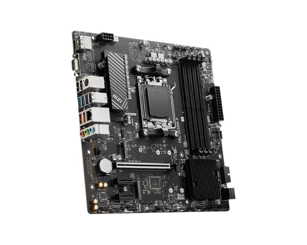 Материнская плата AMD B650 SAM5 MATX PRO B650M-P MSI - оптом у дистрибьютора ELKO