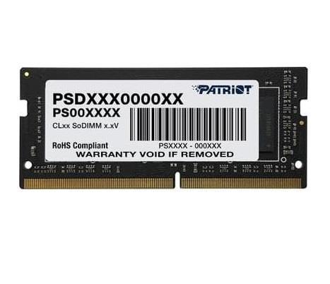 Модуль памяти для ноутбука SODIMM 4GB DDR4-2666 PSD44G266681S PATRIOT - оптом у дистрибьютора ELKO