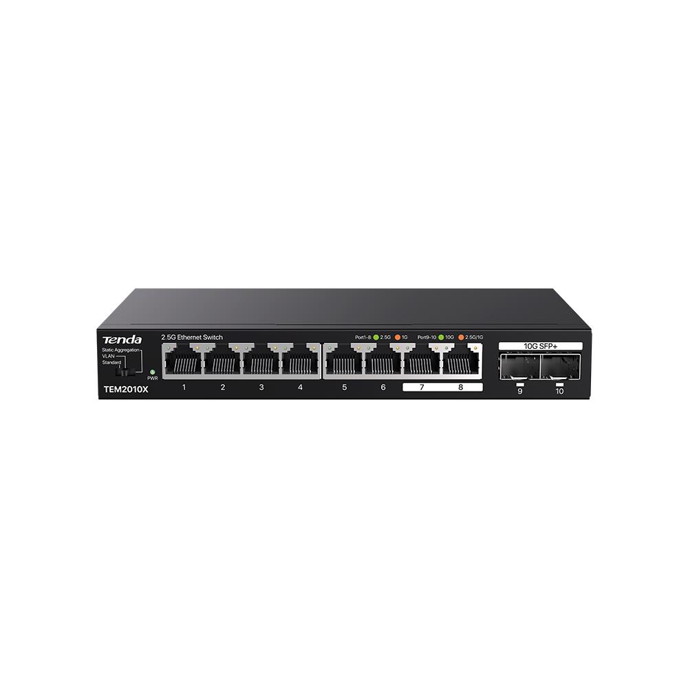 Коммутатор 8PORT TEM2010X TENDA 0 - оптом у дистрибьютора ABSOLUTETRADE