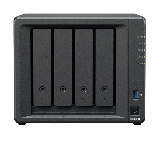 СХД настольное исполнение 4BAY NO HDD DS423+ SYNOLOGY - оптом у дистрибьютора ELKO