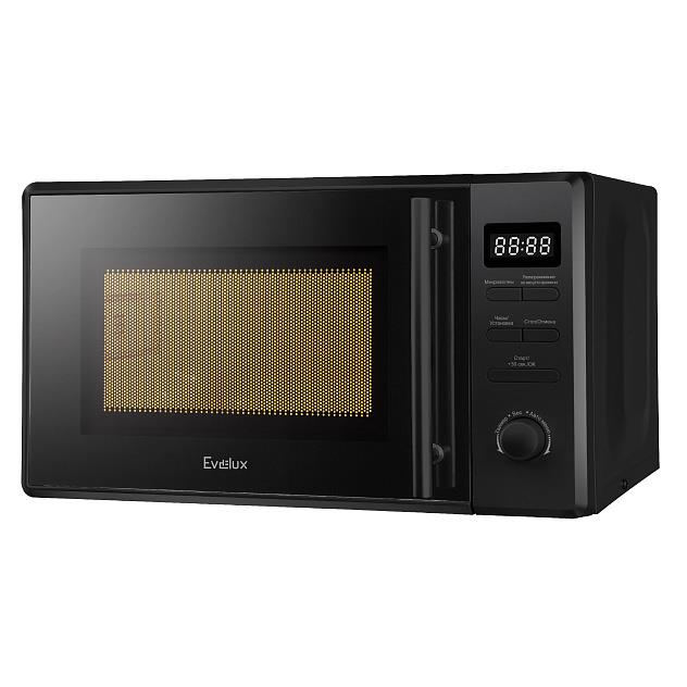 Микроволновая печь 20L SOLO MW 203 B 700W BLACK EVELUX - оптом у дистрибьютора ELKO