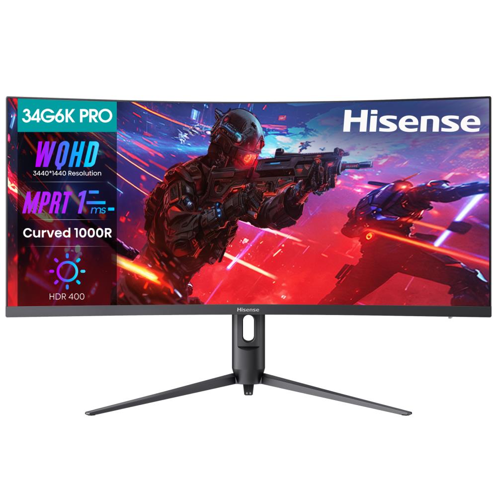 МОНИТОР 34" 34G6K-PRO HISENSE - оптом у дистрибьютора ELKO