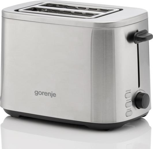 Тостер T800DS 743939 STAINLESS STEEL GORENJE - оптом у дистрибьютора ELKO