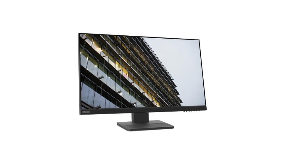 Монитор Lenovo 23.8" E24-28 Black, 16:9, IPS, 1920x1080, 4ms, 250cd, 60Hz, 1xVGA, 1xHDMI, 1xDP, SPK, HAS - оптом у дистрибьютора ELKO