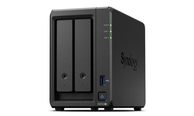 СХД настольное исполнение 2BAY NO HDD DS723+ SYNOLOGY - оптом у дистрибьютора ELKO