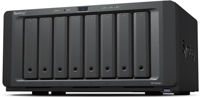 СХД настольное исполнение 8BAY NO HDD DS1823XS+ SYNOLOGY - оптом у дистрибьютора ELKO