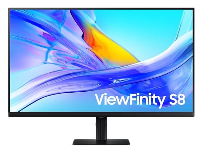 Монитор Samsung 32" S32D804UAI Black, 16:9, VA, 3840x2160, 5ms, 350cd, 60Hz, 1xHDMI, 1xDP, 3xUSB, USB-C, LAN, HAS - оптом у дистрибьютора ELKO