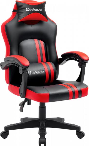 Игровое кресло MERCURY BLACK/RED 64320 DEFENDER - оптом у дистрибьютора ELKO