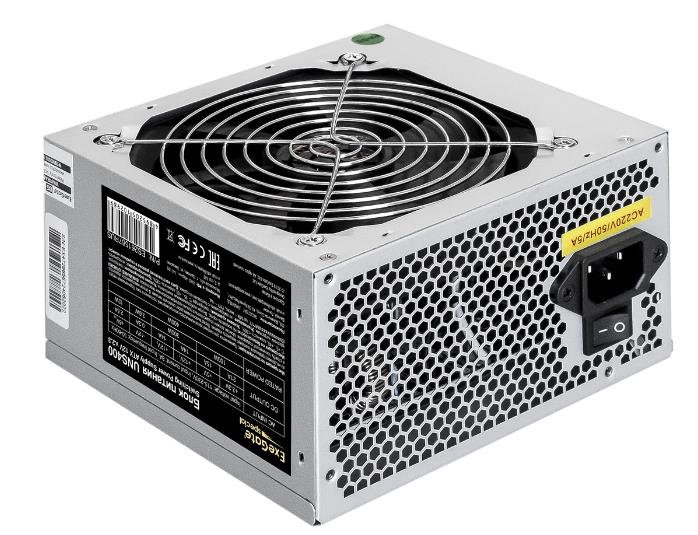 Блок питания ATX 400W UNS400 ES261567RUS EXEGATE - оптом у дистрибьютора ELKO