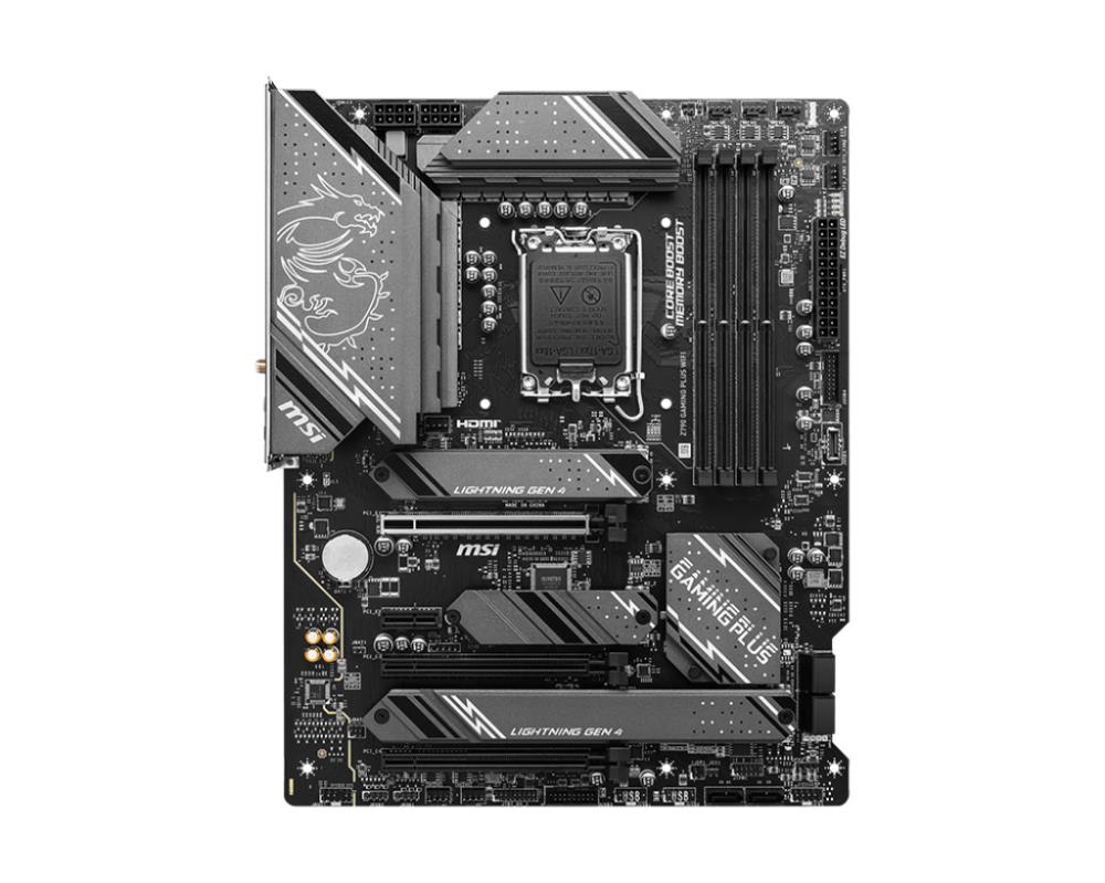 Материнская плата Z790 S1700 ATX Z790 GAMING PLUS WIFI MSI - оптом у дистрибьютора ELKO