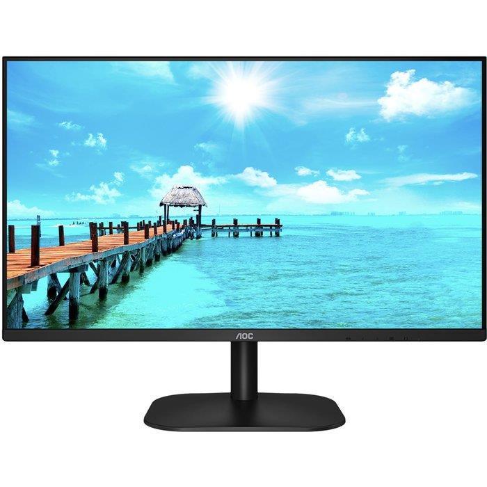Монитор AOC 27" 27B2QAM Black, 16:9, VA, 1920x1080, 4ms, 250cd, 75Hz, 1xVGA, 1xHDMI, 1xDP,SPK - оптом у дистрибьютора ELKO