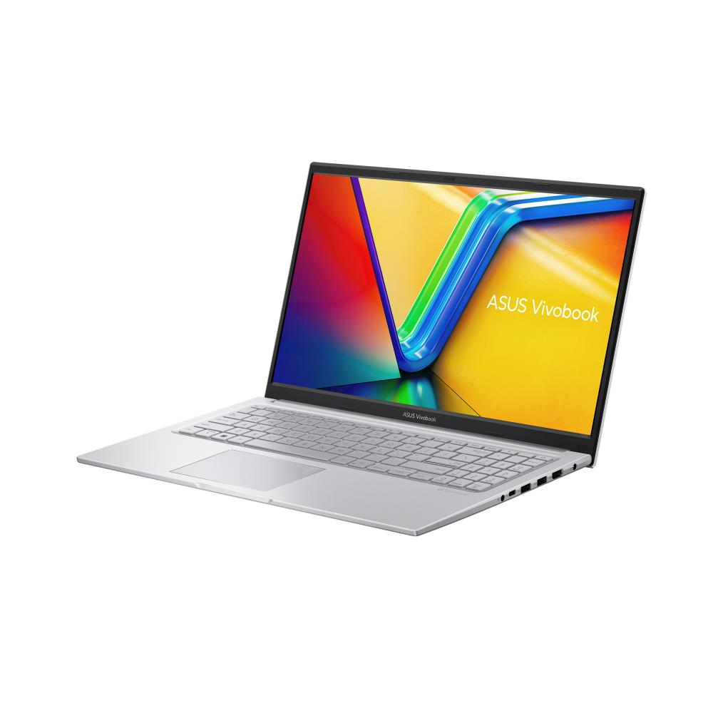 Ноутбук ASUS VivoBook Series X1504VA-NJ433 15.6" 1920x1080/Intel Core i5-1335U/RAM 16Гб/SSD 512Гб/Intel Iris Xe Graphics/ENG|RUS/без ОС серебристый 1.7 кг 90NB10J2-M01E50 - оптом у дистрибьютора ELKO