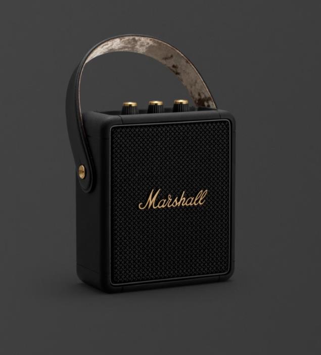 Портативная колонка STOCKWELL II 1005544 BLACK AND BRASS MARSHALL - оптом у дистрибьютора ELKO