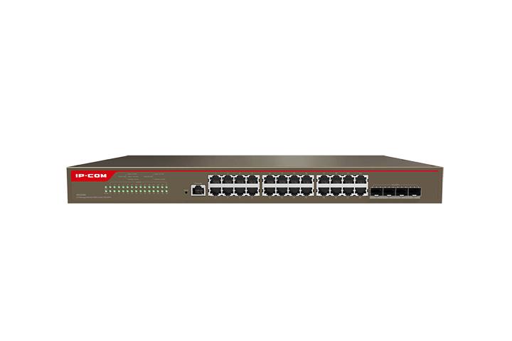 Коммутатор 24PORT 1000M 4SFP+ G5328X IP-COM - оптом у дистрибьютора ELKO