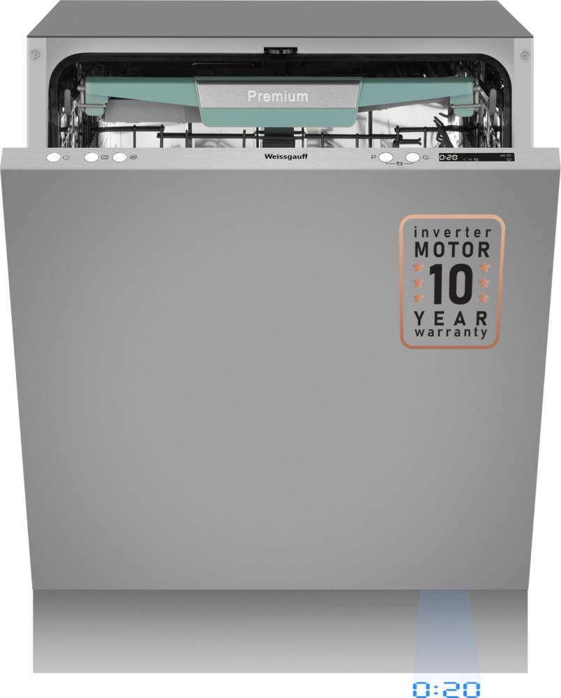 Встраиваемая посудомоечная машина 60CM BDW 6075 D INVERTER WEISSGAUFF - оптом у дистрибьютора ELKO