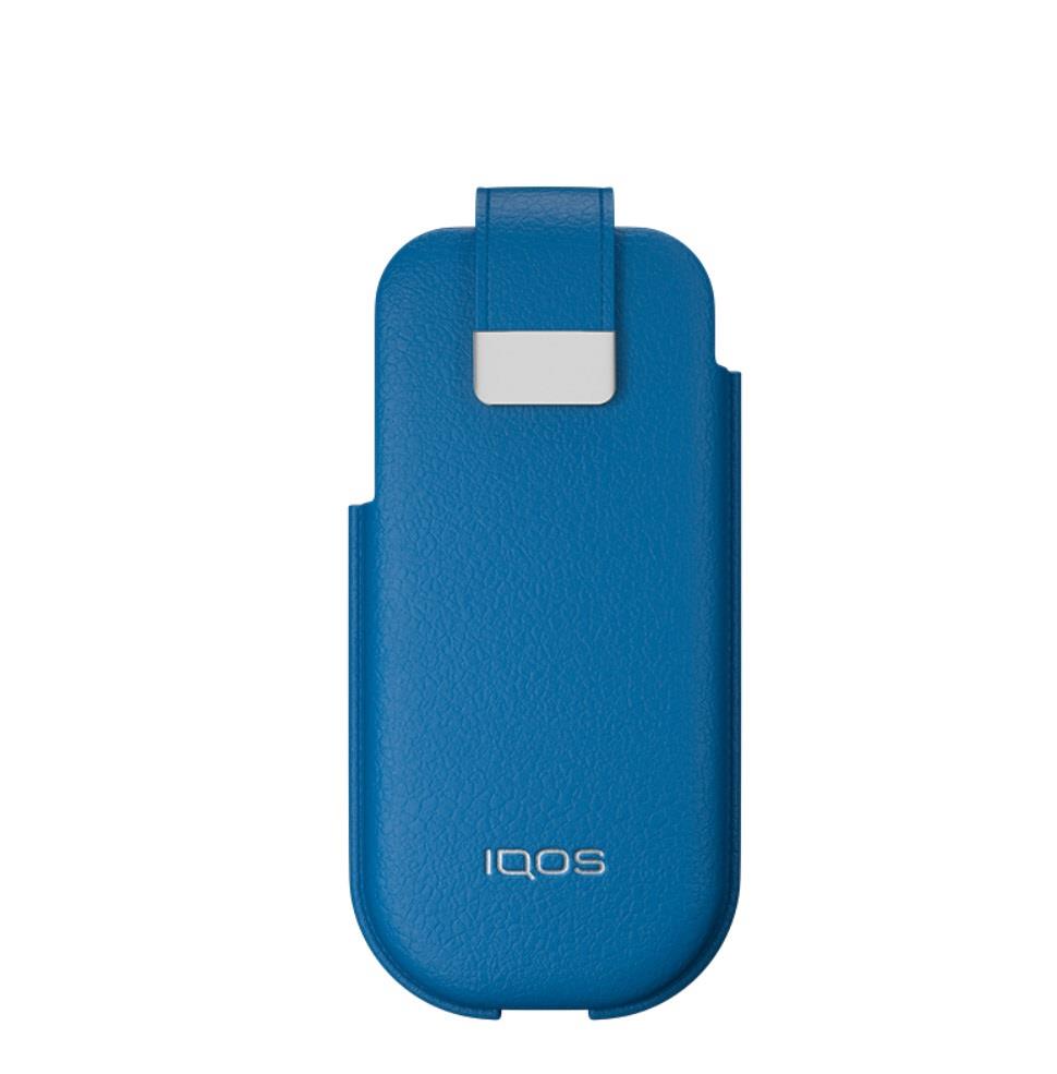 Кожаный чехол для электронной сигареты 20PCS BLUE DZ000159 IQOS - оптом у дистрибьютора ELKO