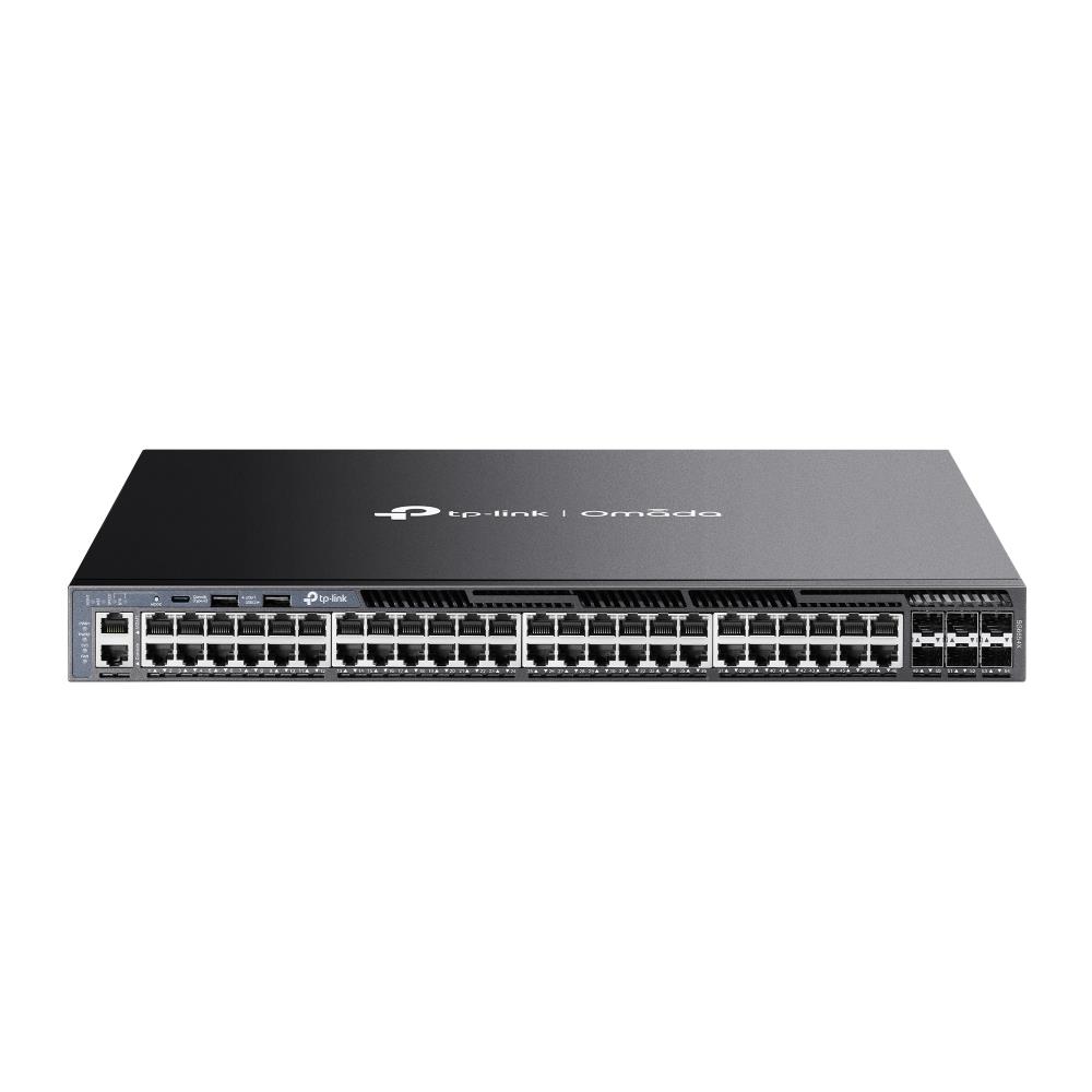 Коммутатор 48PORT 1000M 6SFP+ SG6654X TP-LINK - оптом у дистрибьютора ELKO