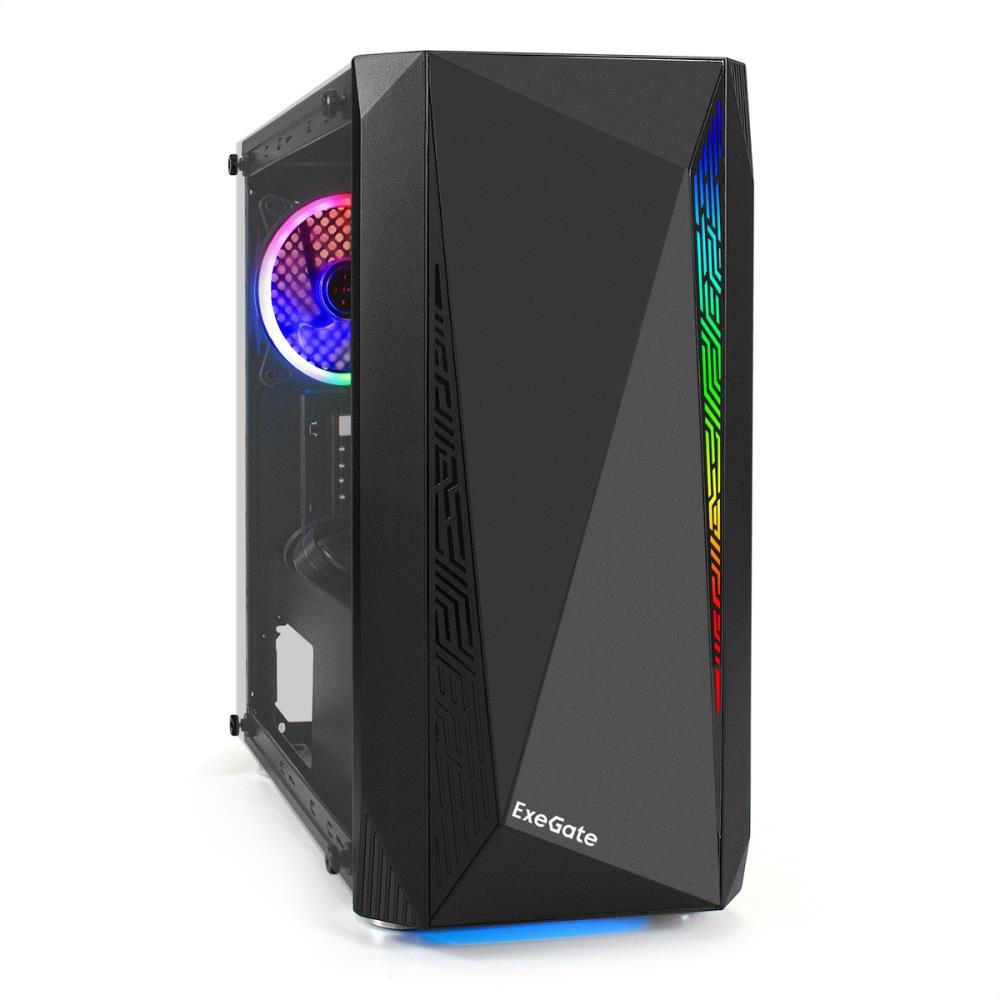 Корпус MINITOWER R2 MATX FAN W/O PSU EX294384RUS EXEGATE - оптом у дистрибьютора ELKO