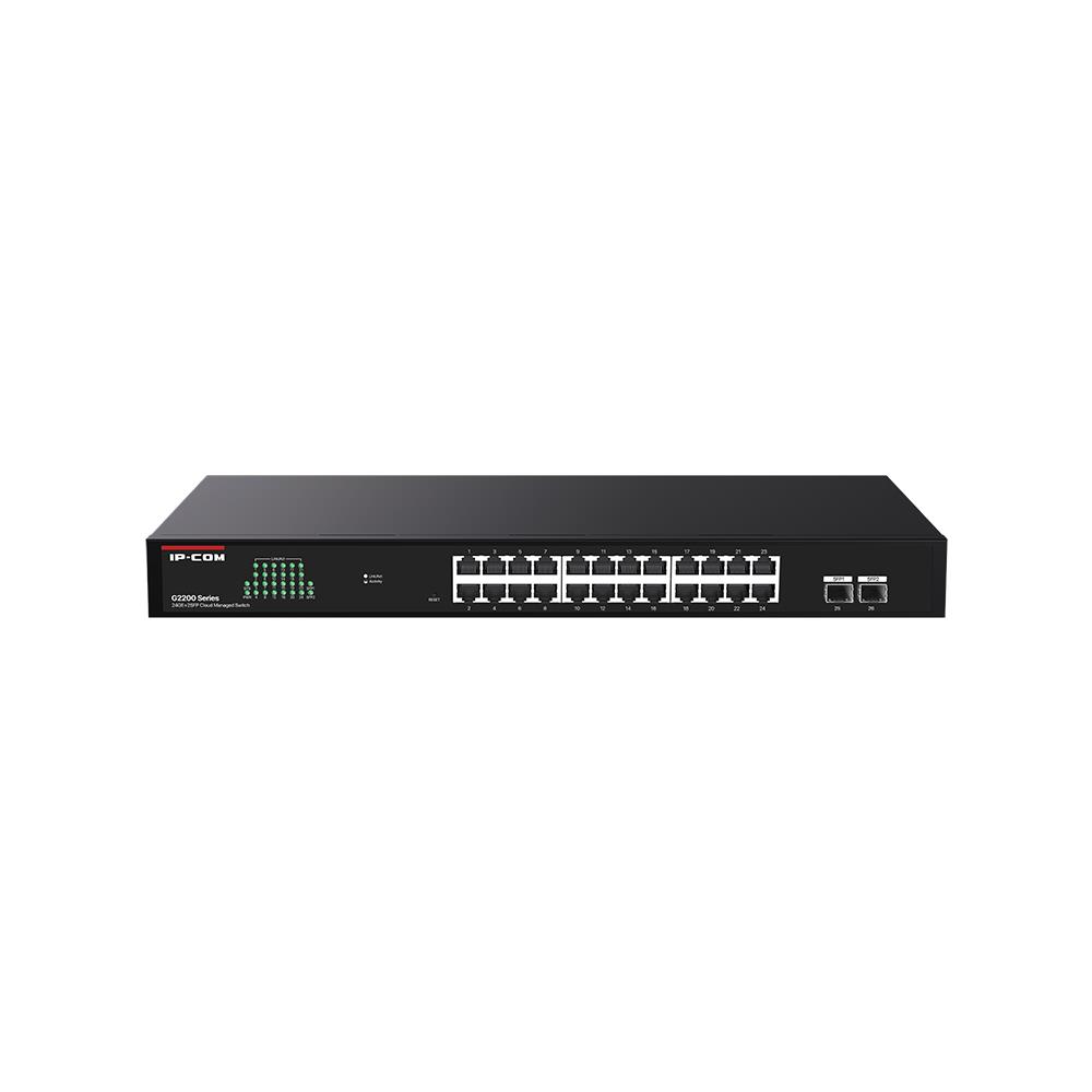 Коммутатор 24PORT 1000M G2226F IP-COM - оптом у дистрибьютора ELKO