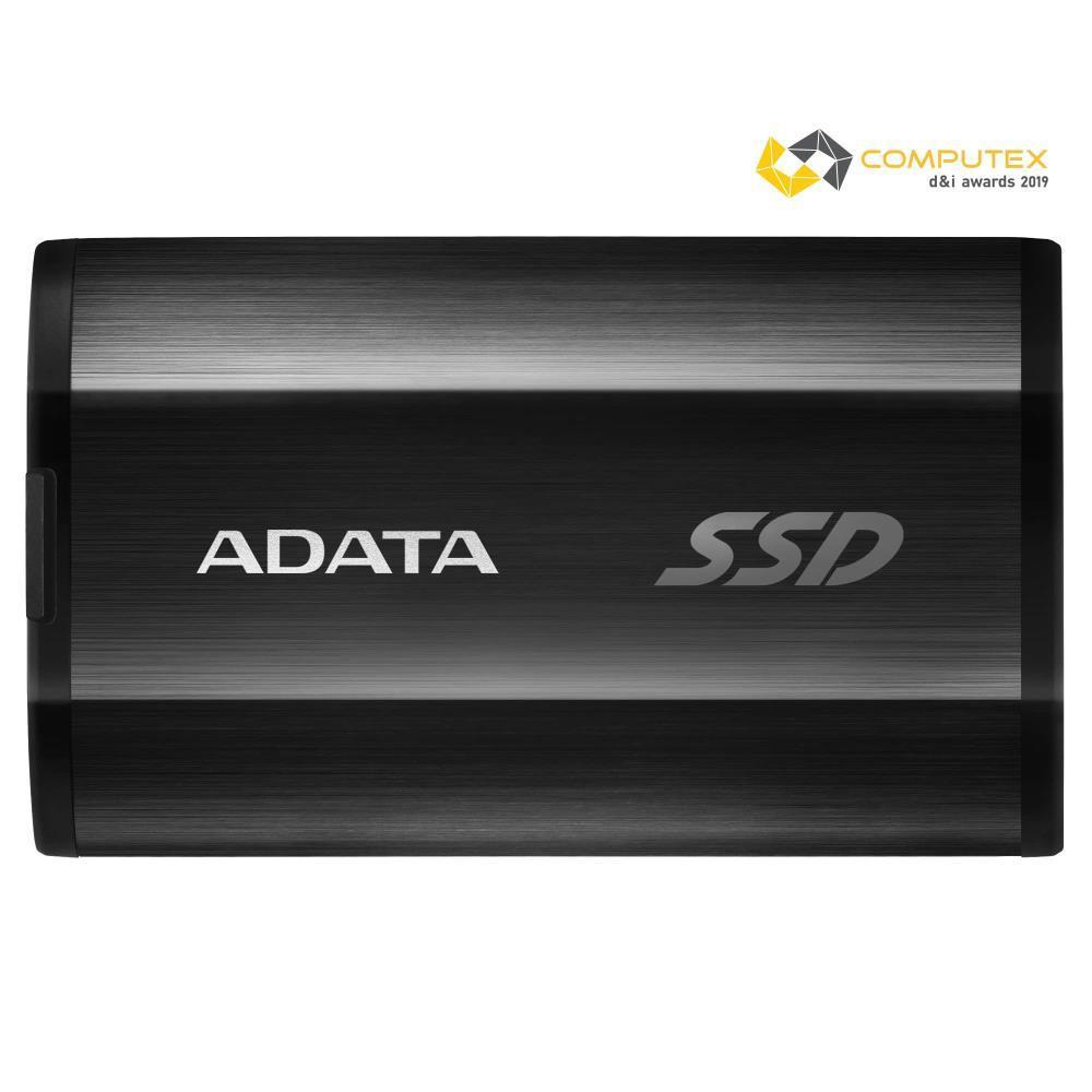 SSD внешний жесткий диск 512GB USB-C BLACK ASE800-512GU32G2-CBK ADATA - оптом у дистрибьютора ELKO