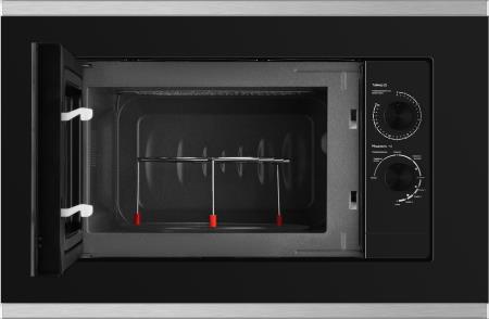 Микроволновая печь встраиваемая 20L HMT-2017GRILL BLACK WEISSGAUFF - оптом у дистрибьютора ELKO