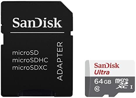 Карта памяти MICRO SDXC 64GB UHS-I SDSQUNR-064G-GN3MA SANDISK - оптом у дистрибьютора ELKO