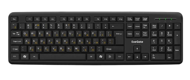 Клавиатура USB PROF STANDARD LY-405 EX287138RUS EXEGATE - оптом у дистрибьютора ELKO