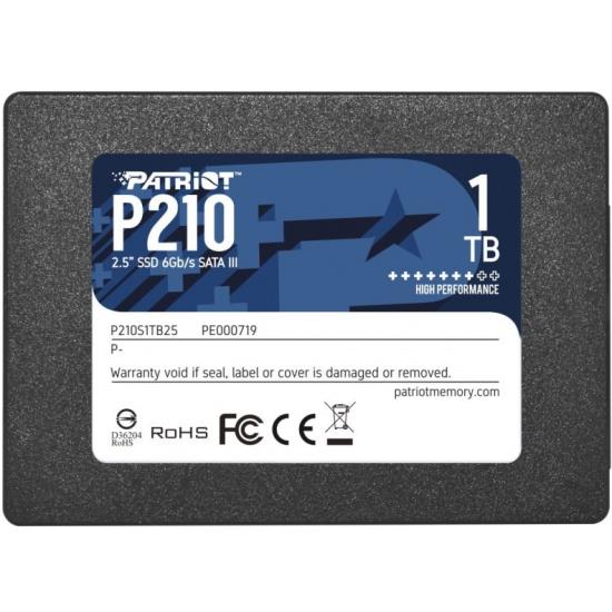SSD жесткий диск SATA2.5" 1TB P210 P210S1TB25 PATRIOT - оптом у дистрибьютора ELKO