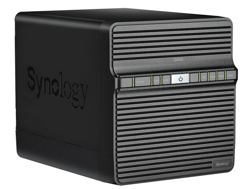 СХД настольное исполнение 4BAY NO HDD DS423 SYNOLOGY - оптом у дистрибьютора ELKO