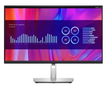 Монитор Dell 27" P2723DE 27'' Black/Silver, 16:9, IPS, 2560x1440, 5ms, 60Hz, 350cd, 1000:1, 1xHDMI, DP in, DP out, 4xUSB, USB-C, LAN, HAS - оптом у дистрибьютора ELKO