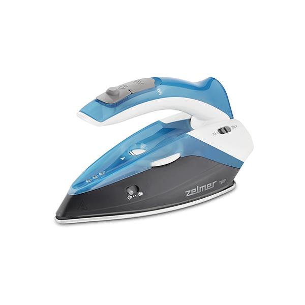 Утюг ZIR0500 TRIP WHITE/BLUE/GREY ZELMER - оптом у дистрибьютора ELKO