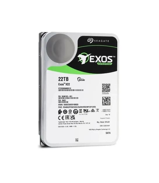 Жесткий диск SATA 22TB 7200RPM 6GB/S 512MB ST22000NM001E SEAGATE 0 - оптом у дистрибьютора ABSOLUTETRADE