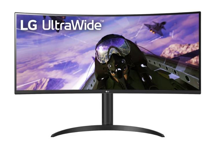 Монитор LG 34" 34WP65C-B Black, Curved 1800R, 21:9, VA, 3440x1440, 5ms, 300cd, 160Hz, 2xHDMI, DP, SPK, HAS - оптом у дистрибьютора ELKO