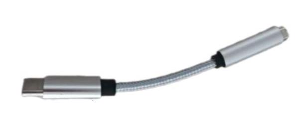 Адаптер JACK3.5MM(F)/TYPE-C(M) 00-00027481 0.1M WHITE GOPOWER - оптом у дистрибьютора ELKO